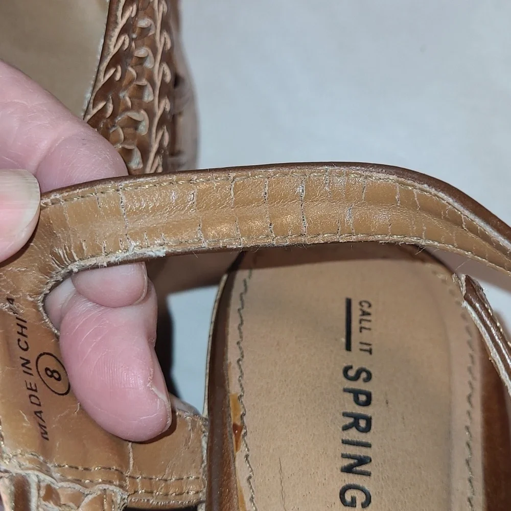 Women's Call it Spring Wedged Sandals
